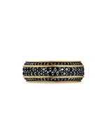 Beveled Band Ring in 18K Yellow Gold, 8.5MM