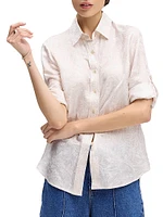 Hadley Paisley Silk-Blend Shirt