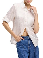 Hadley Paisley Silk-Blend Shirt
