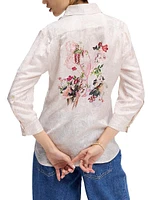 Hadley Paisley Silk-Blend Shirt
