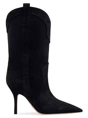 Paloma 95MM Suede Mid-Calf Boots