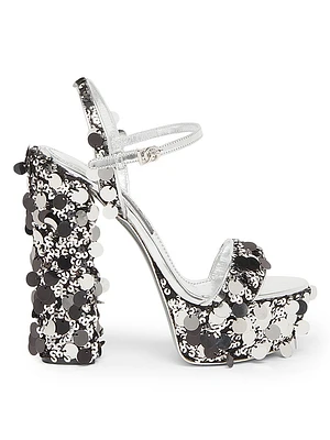 Paillettes 140MM Platform Sandals