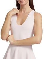 The Renee Compact Knit Midi-Dress
