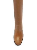 Terrance Leather Over-The-Knee Boots
