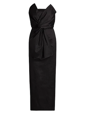 Harlow Bow Taffeta Dress