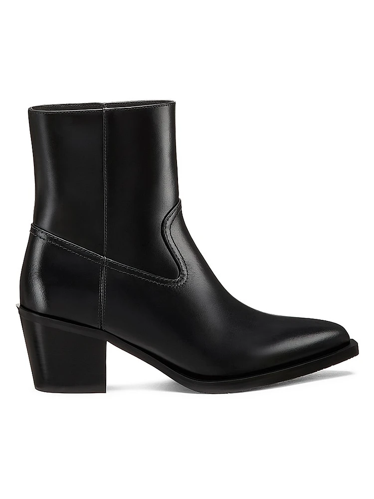 Tate 65MM Leather Booties