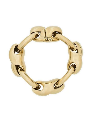 Shell Chain Bracelet in Metal