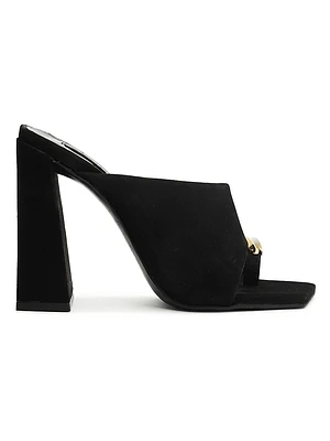 Jodie 110MM Cut Out Nubuck Sandals