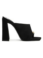 Jodie 110MM Cut Out Nubuck Sandals