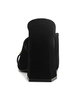 Jodie 110MM Cut Out Nubuck Sandals