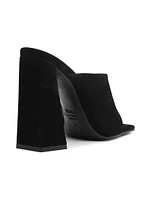 Jodie 110MM Cut Out Nubuck Sandals