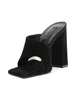 Jodie 110MM Cut Out Nubuck Sandals