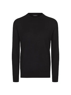 Cashmere and Silk Crewneck Sweater