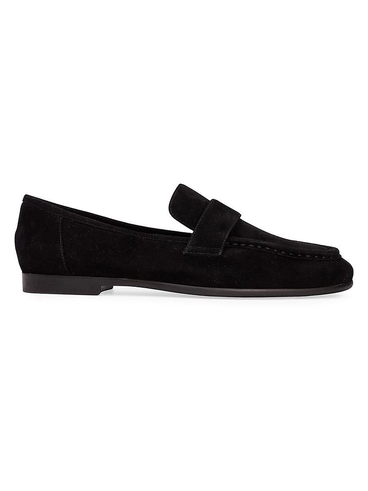 Arrow Suede Loafers