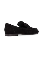 Arrow Suede Loafers