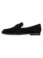Arrow Suede Loafers