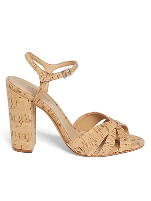 Keefa Crisscross Cork Sandals