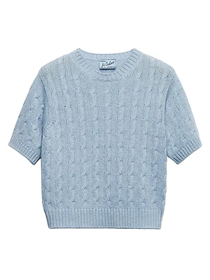 Cable-Knit Cashmere Sweater