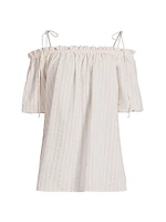 Harmony Cotton Seersucker Top