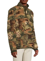 Sea-To-Ski Camo Fleece Hybrid Pullover