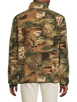 Sea-To-Ski Camo Fleece Hybrid Pullover