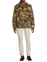 Sea-To-Ski Camo Fleece Hybrid Pullover