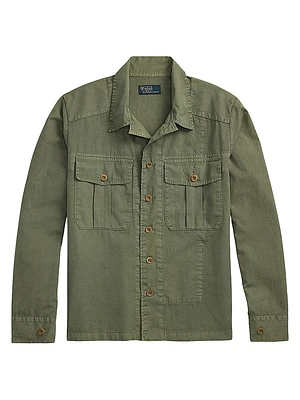 Cotton Twill Overshirt