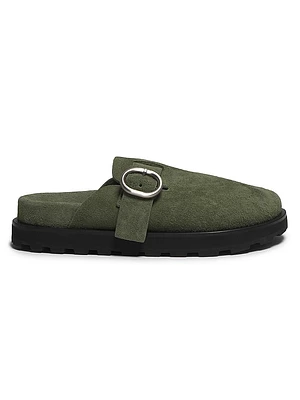 Suede Mule Clogs