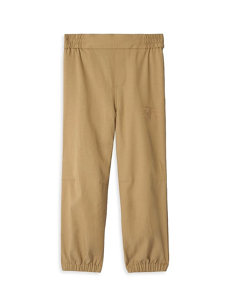 Little Boy's & Travard Cotton-Blend Trousers