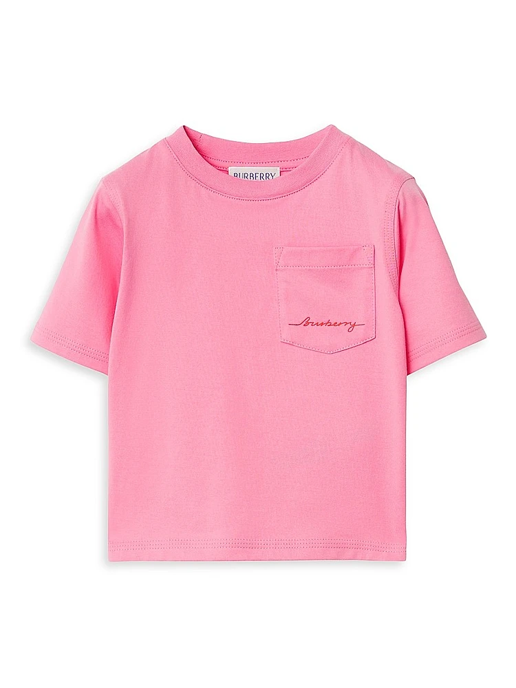Baby Girl's, Little Girl's & Logo Crewneck T-Shirt