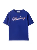 Little Boy's & Rope Logo T-Shirt