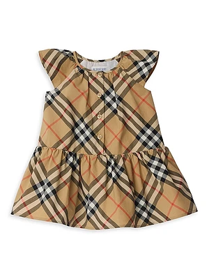 Baby Girl's, Little Girl's & Talley Check Dress