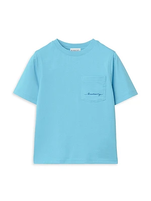 Baby Boy's, Little Boy's & Cedar Logo Pocket T-Shirt
