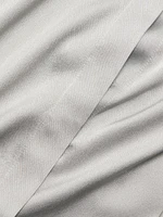 Brady Self-Tie Button-Front Blouse