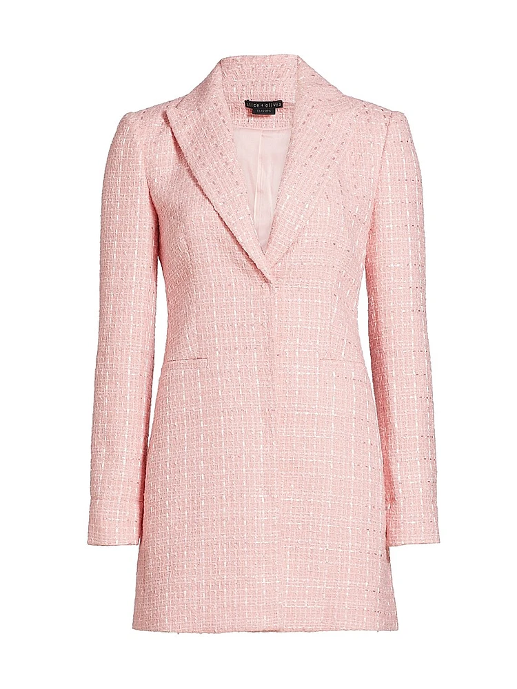 Justin Tweed Blazer Minidress