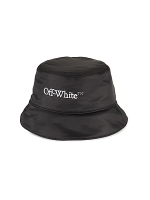 Embroidered Logo Bucket Hat