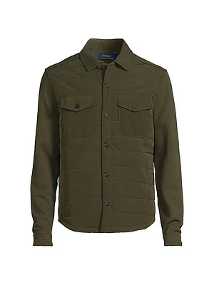 Hybrid Quilted Overshirt
