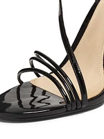 Inez 100MM Patent Leather Sandals