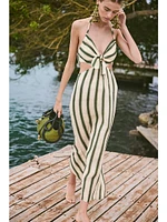 Los Siete Mares Midi-Dress