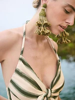 Los Siete Mares Midi-Dress