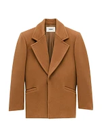 Short Coat in Wool