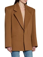 Short Coat in Wool