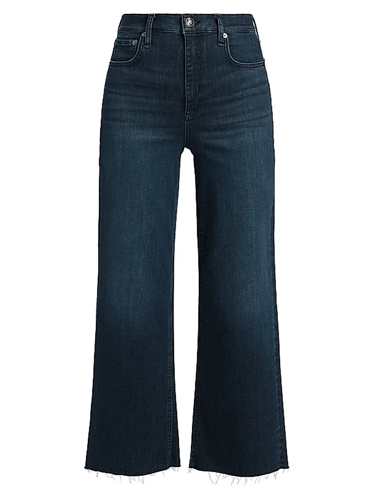 Epic Andi High-Rise Ankle Wide-Leg Jeans
