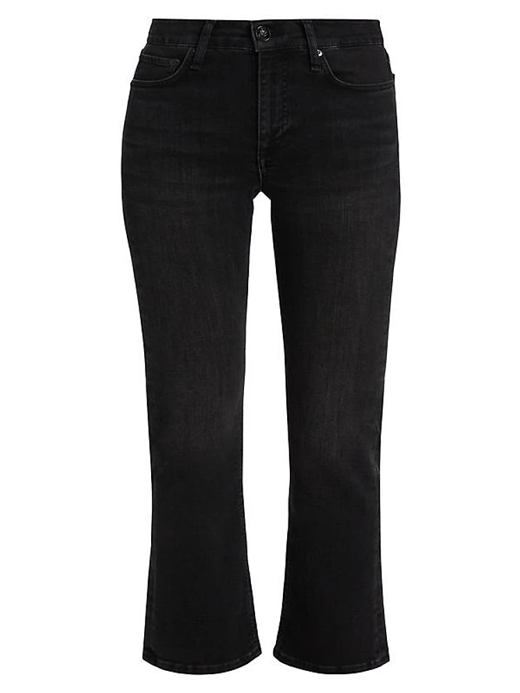 Epic Peyton Mid-Rise Ankle Boot-Cut Jeans