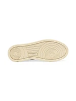 Medalist Snake-Embossed Leather Sneakers
