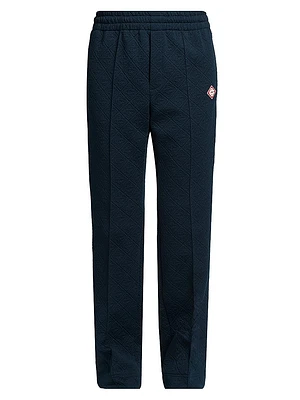 Contrast Piping Track Pants