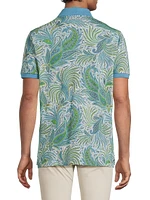 Paisley Cotton Polo Shirt