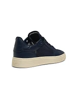 Leather Low-Top Sneakers
