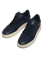 Leather Low-Top Sneakers