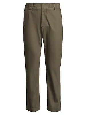 Baker Cotton-Blend Slim-Fit Pants